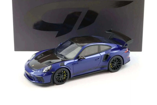 GT Spirit 2018 Porsche 911 991.2 GT3 RS San Marino Blue w/ Carbon 1:18 Cartsfy Inc.