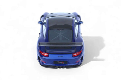 GT Spirit 2018 Porsche 911 991.2 GT3 RS San Marino Blue w/ Carbon 1:18 STM Diecast Default Title Default Title-