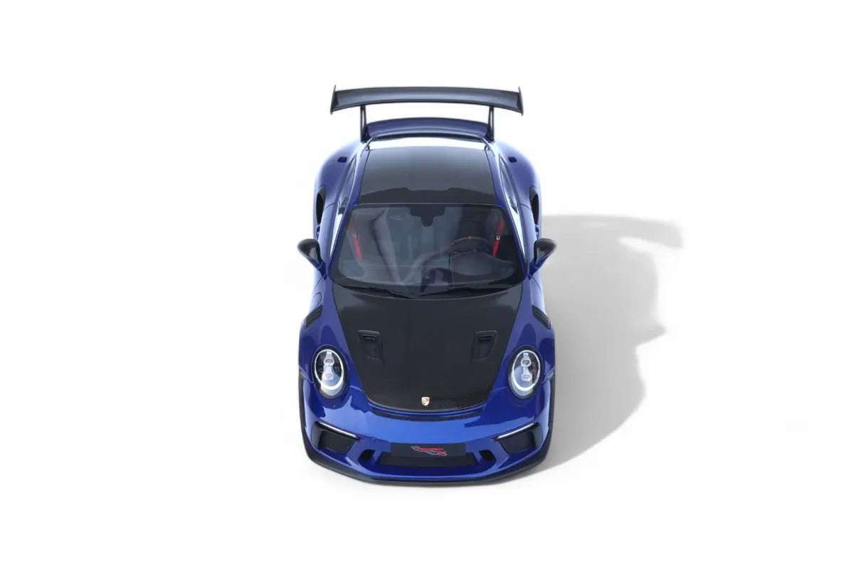 GT Spirit 2018 Porsche 911 991.2 GT3 RS San Marino Blue w/ Carbon 1:18 STM Diecast Default Title Default Title-