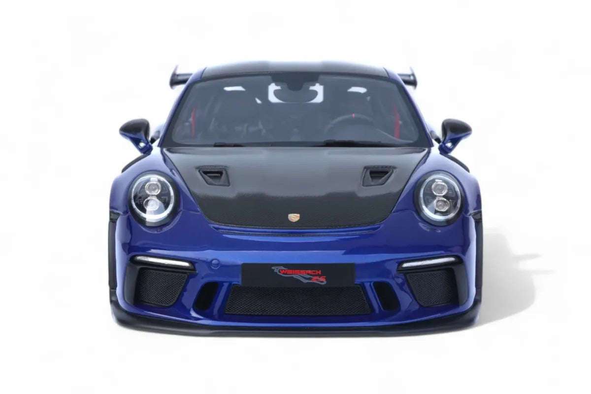 GT Spirit 2018 Porsche 911 991.2 GT3 RS San Marino Blue w/ Carbon 1:18 STM Diecast Default Title Default Title-