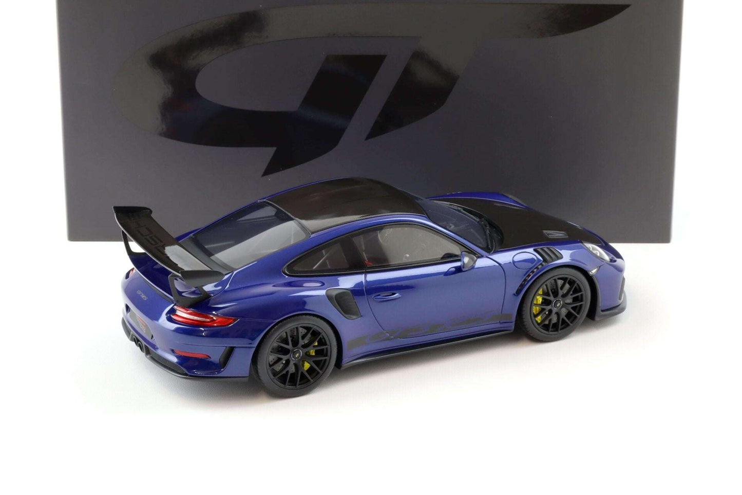 GT Spirit 2018 Porsche 911 991.2 GT3 RS San Marino Blue w/ Carbon 1:18 STM Diecast Default Title Default Title-