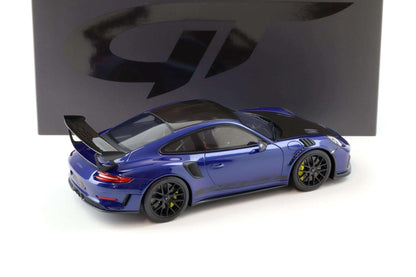 GT Spirit 2018 Porsche 911 991.2 GT3 RS San Marino Blue w/ Carbon 1:18 STM Diecast Default Title Default Title-