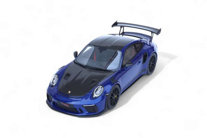 GT Spirit 2018 Porsche 911 991.2 GT3 RS San Marino Blue w/ Carbon 1:18 STM Diecast Default Title Default Title-
