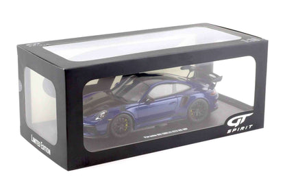 GT Spirit 2018 Porsche 911 991.2 GT3 RS San Marino Blue w/ Carbon 1:18 STM Diecast Default Title Default Title-