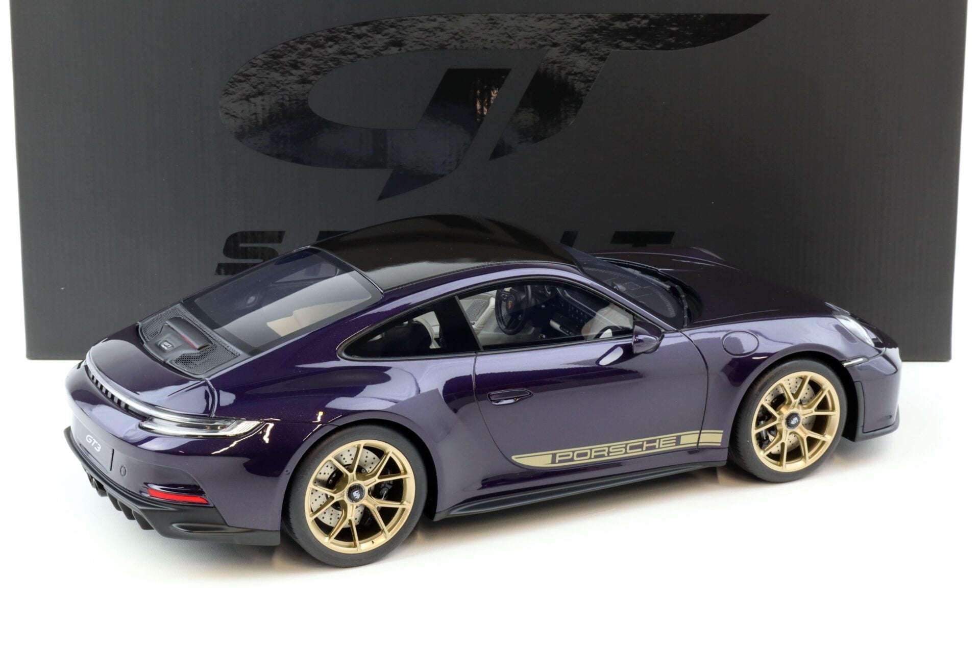 GT Spirit 2021 Porsche 911 992 GT3 Touring Viola Metallic Purple 1:12 STM Diecast Default Title Default Title-