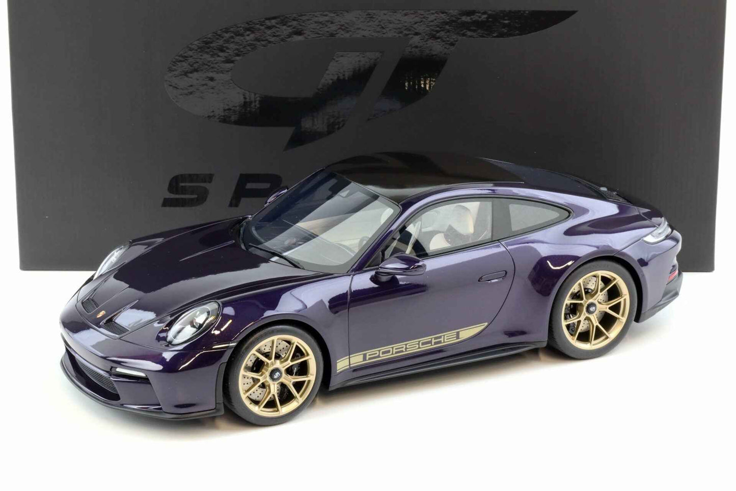 GT Spirit 2021 Porsche 911 992 GT3 Touring Viola Metallic Purple 1:12 STM Diecast Default Title Default Title-