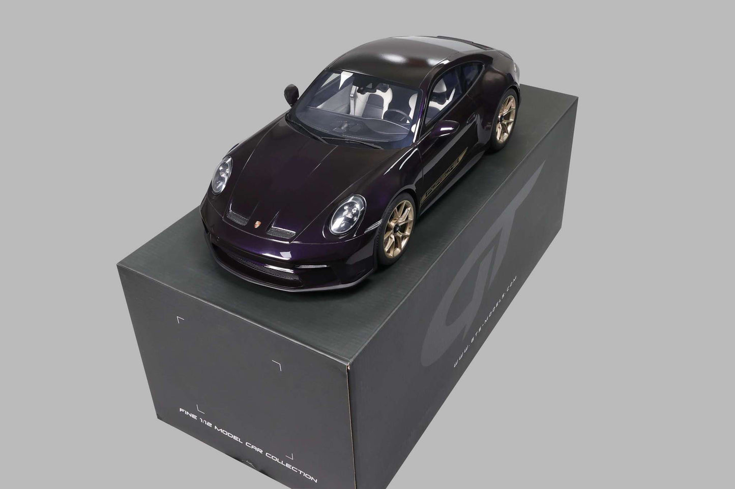 GT Spirit 2021 Porsche 911 992 GT3 Touring Viola Metallic Purple 1:12 STM Diecast Default Title Default Title-