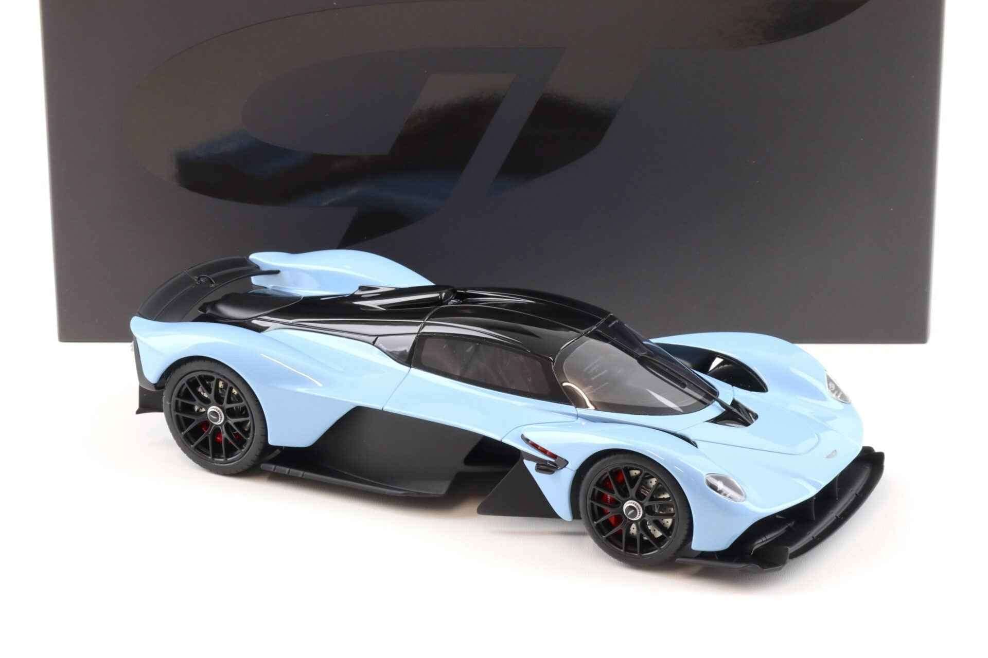 GT Spirit 2023 Aston Martin Valkyrie Baby Blue w/ Black Accents 1:18 STM Diecast Default Title Default Title-