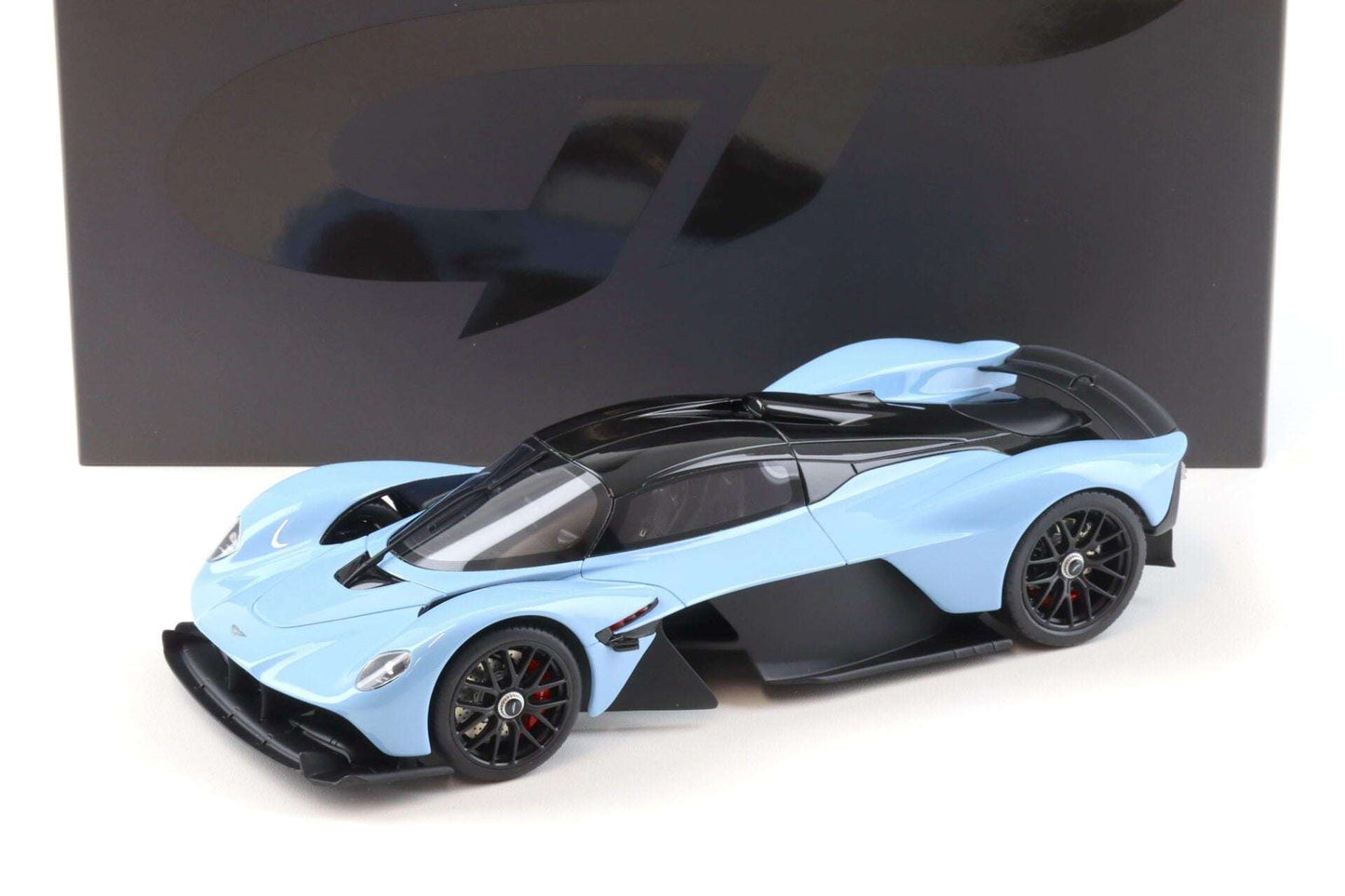 GT Spirit 2023 Aston Martin Valkyrie Baby Blue w/ Black Accents 1:18 STM Diecast Default Title Default Title-