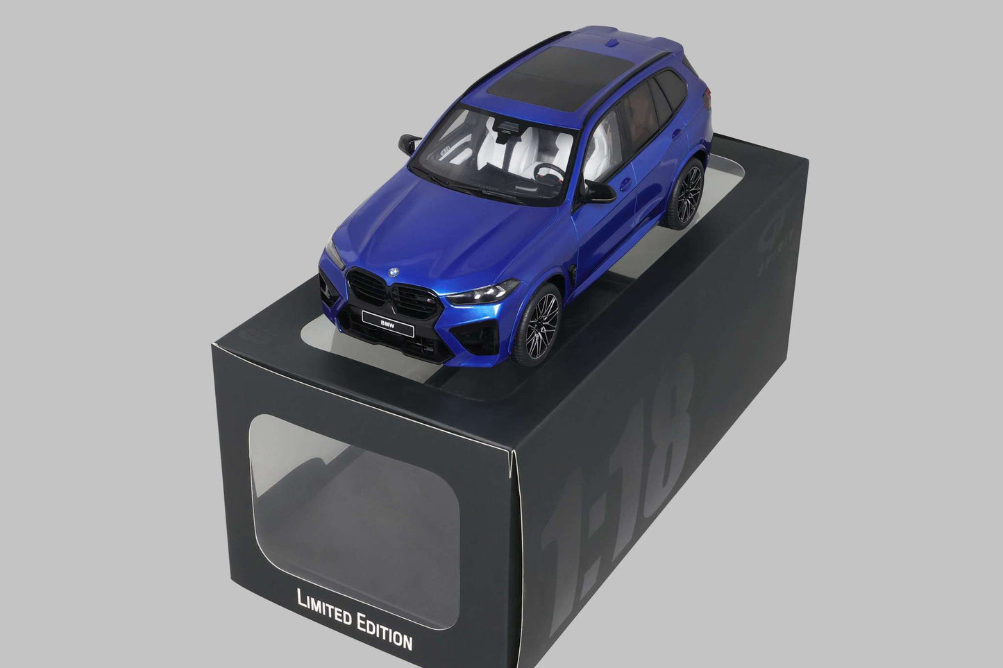 GT Spirit 2023 BMW X5M (G05) Competition Marina Bay Blue Metallic 1:18 Cartsfy Inc.