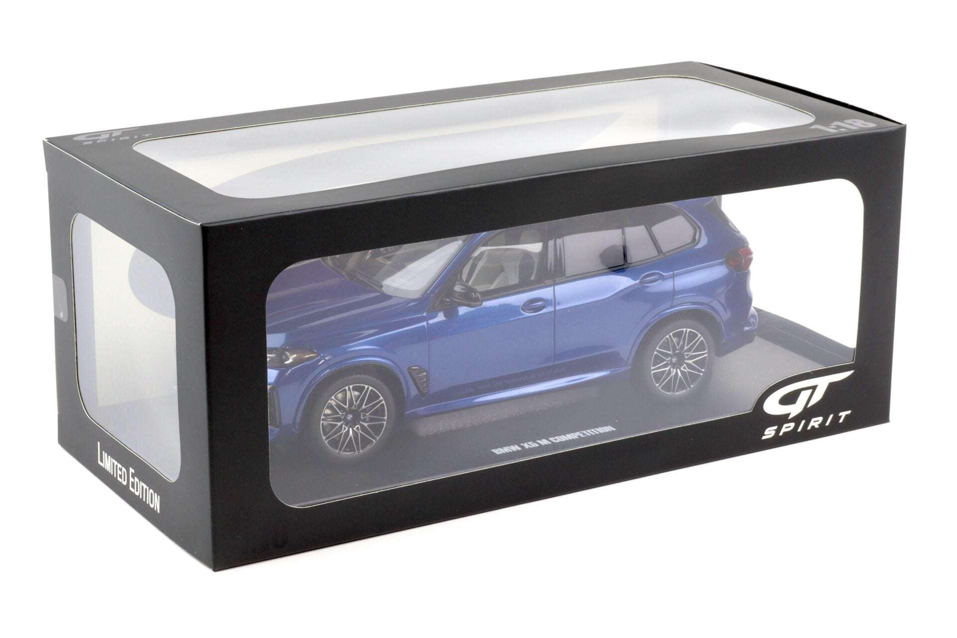 GT Spirit 2023 BMW X5M (G05) Competition Marina Bay Blue Metallic 1:18 Cartsfy Inc.