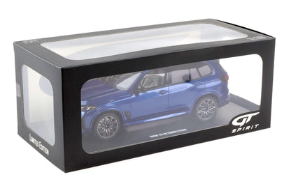 GT Spirit 2023 BMW X5M (G05) Competition Marina Bay Blue Metallic 1:18 Cartsfy Inc.
