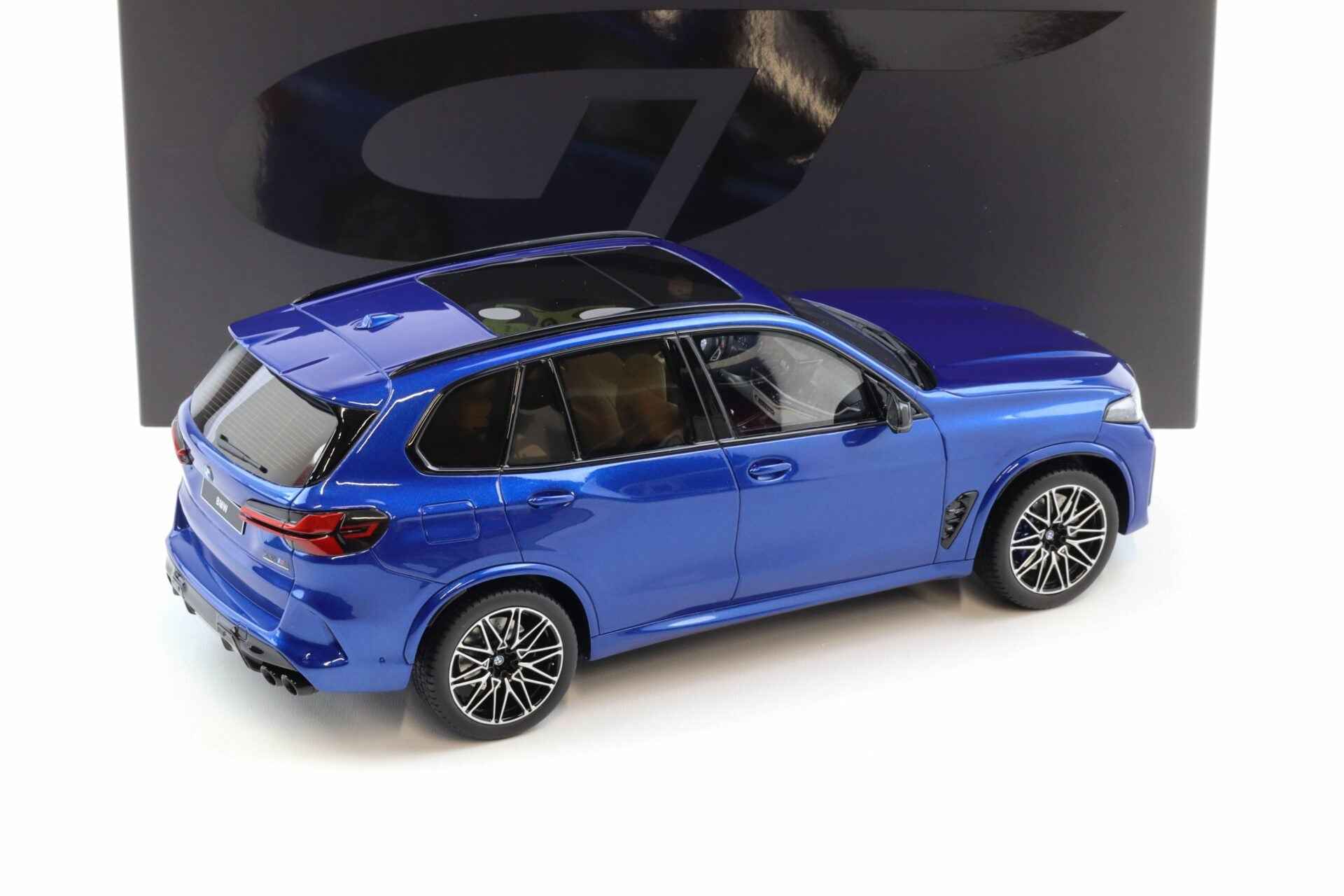 GT Spirit 2023 BMW X5M (G05) Competition Marina Bay Blue Metallic 1:18 Cartsfy Inc.