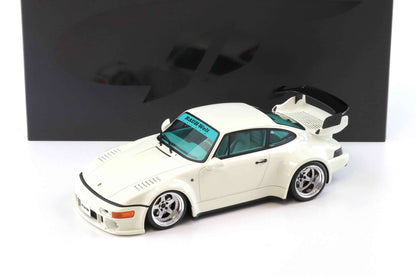 GT Spirit 2023 Porsche 911 964 Slantnose RWB RWBA Grand Prix White 1:18 Cartsfy Inc.