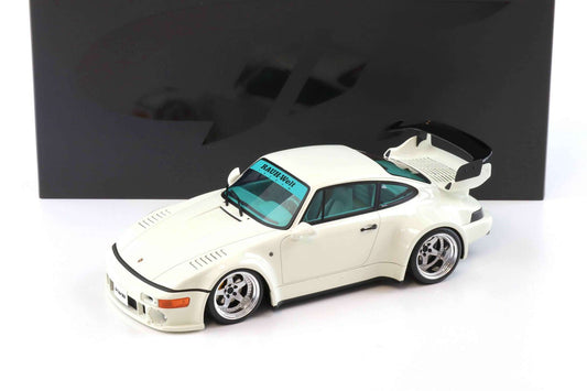 GT Spirit 2023 Porsche 911 964 Slantnose RWB RWBA Grand Prix White 1:18 Cartsfy Inc.