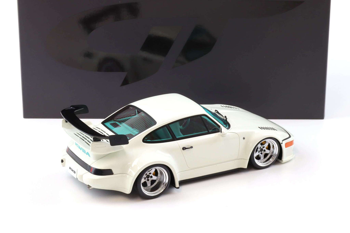 GT Spirit 2023 Porsche 911 964 Slantnose RWB RWBA Grand Prix White 1:18 Cartsfy Inc.