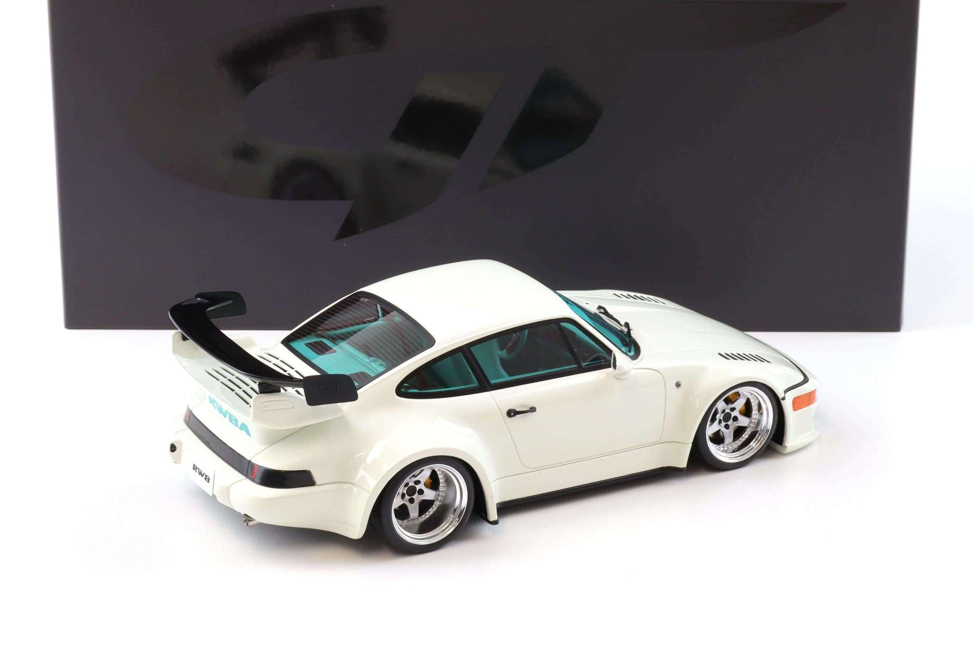 GT Spirit 2023 Porsche 911 964 Slantnose RWB RWBA Grand Prix White 1:18 Cartsfy Inc.