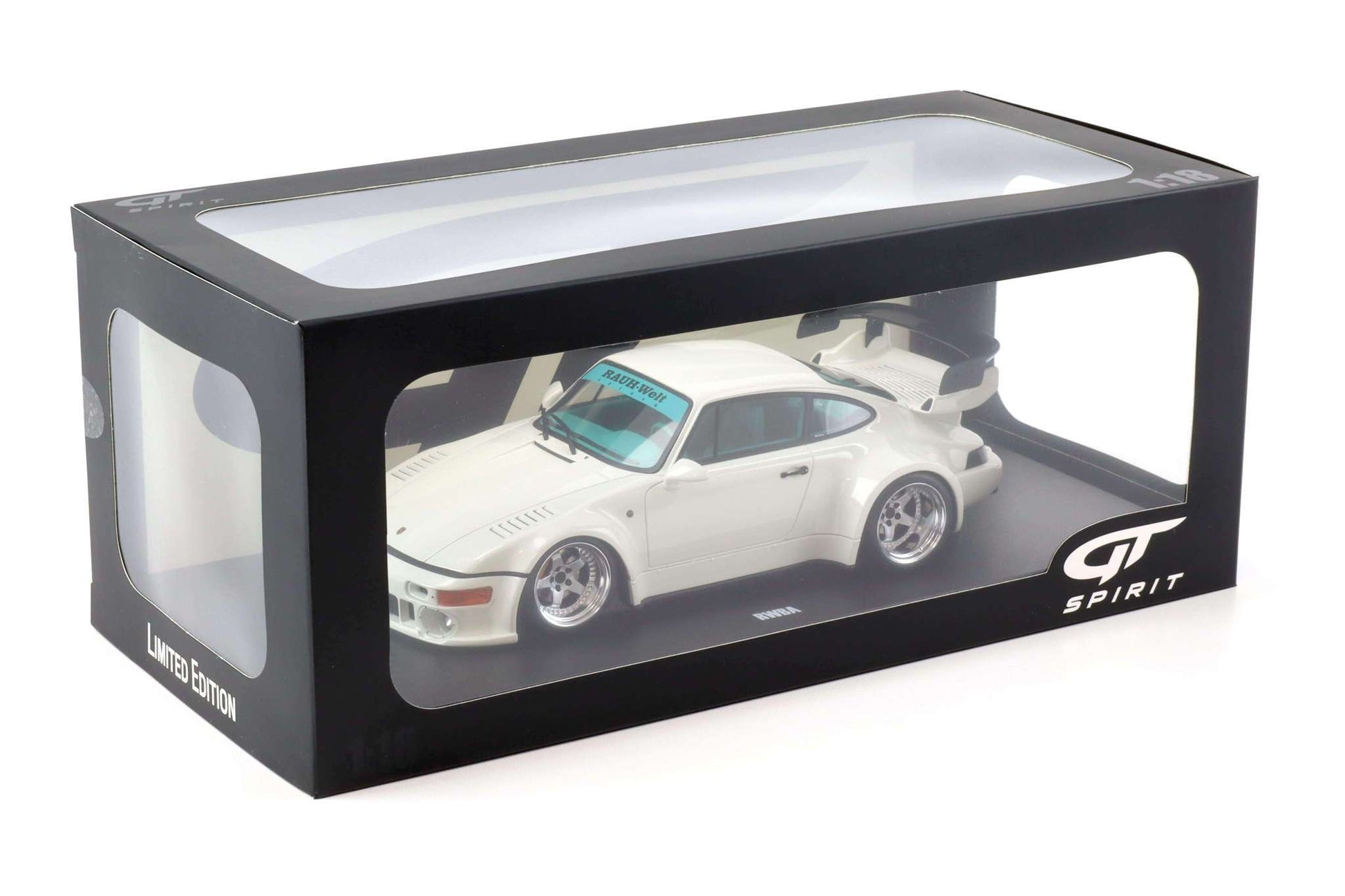 GT Spirit 2023 Porsche 911 964 Slantnose RWB RWBA Grand Prix White 1:18 Cartsfy Inc.