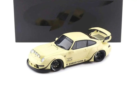 GT Spirit 2023 Porsche 911 993 RWB "Sandstorm" Beige 1:18 Cartsfy Inc.