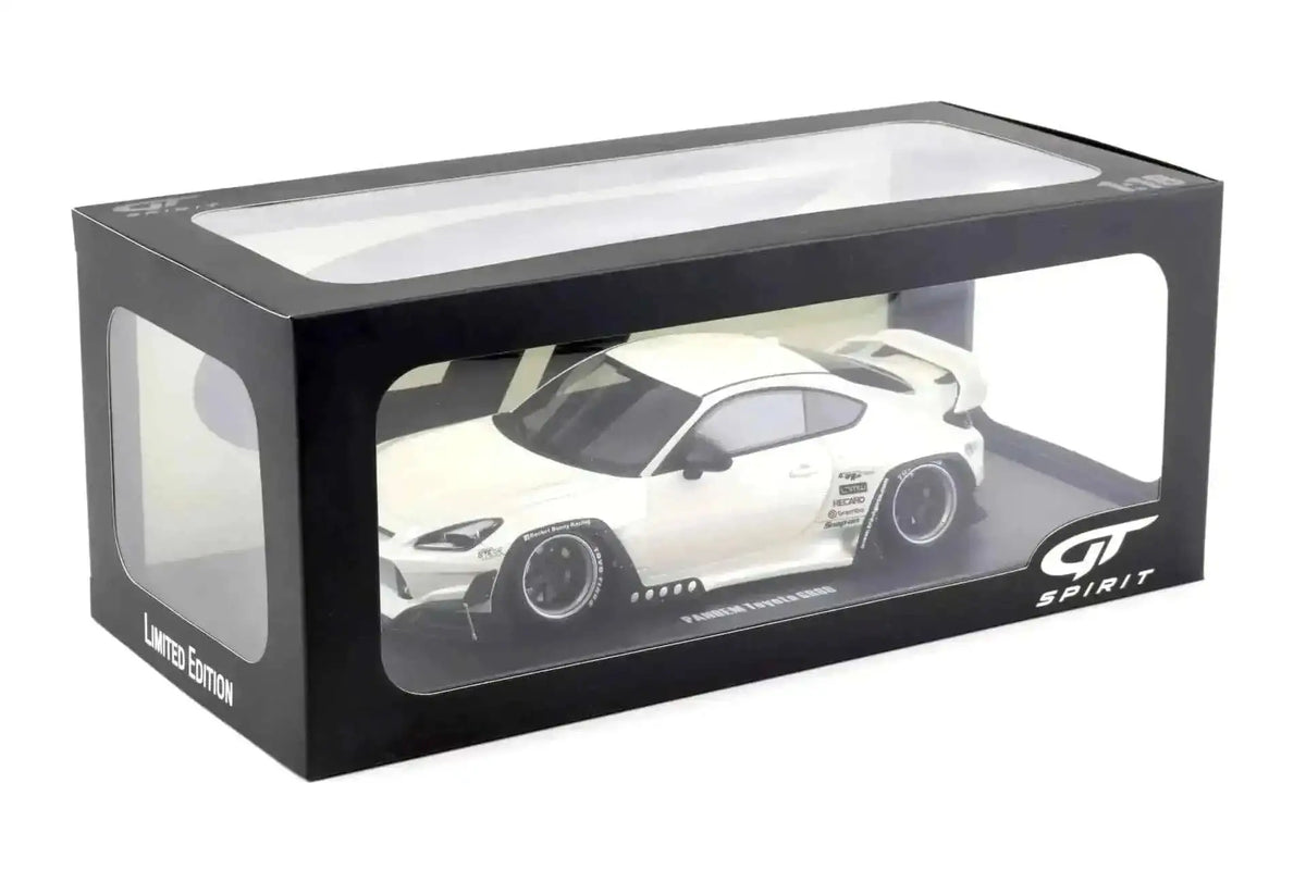 GT Spirit 2023 Toyota GR86 Pandem Crystal White 1:18 Cartsfy Inc.