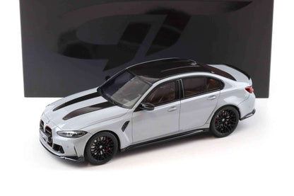 GT Spirit 2024 BMW G80 M3 CS M Brooklyn Grey Metallic 1:18 STM Diecast Default Title Default Title-