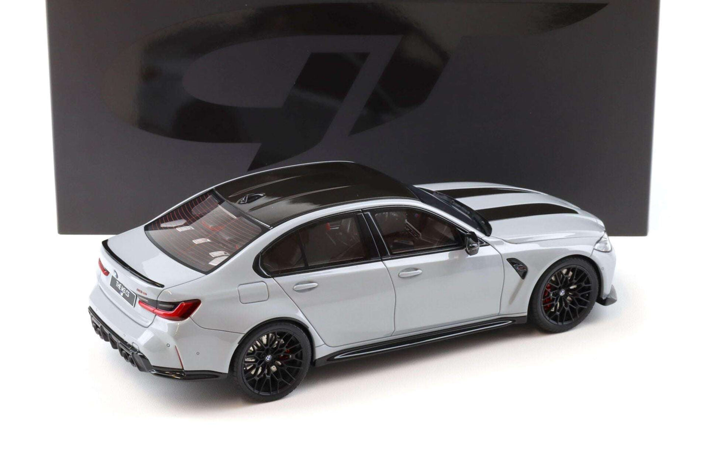 GT Spirit 2024 BMW G80 M3 CS M Brooklyn Grey Metallic 1:18 STM Diecast Default Title Default Title-
