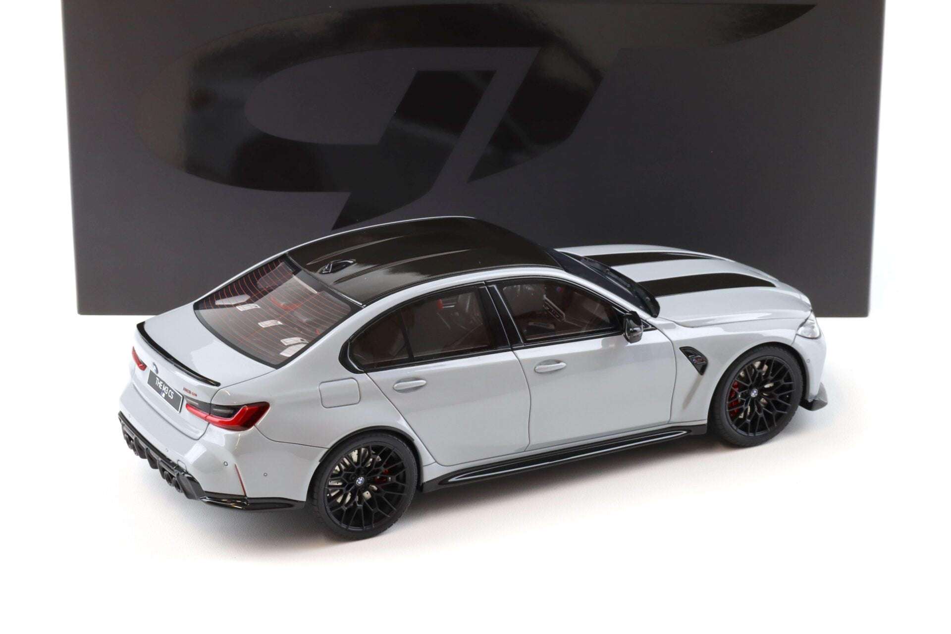 GT Spirit 2024 BMW G80 M3 CS M Brooklyn Grey Metallic 1:18 STM Diecast Default Title Default Title-