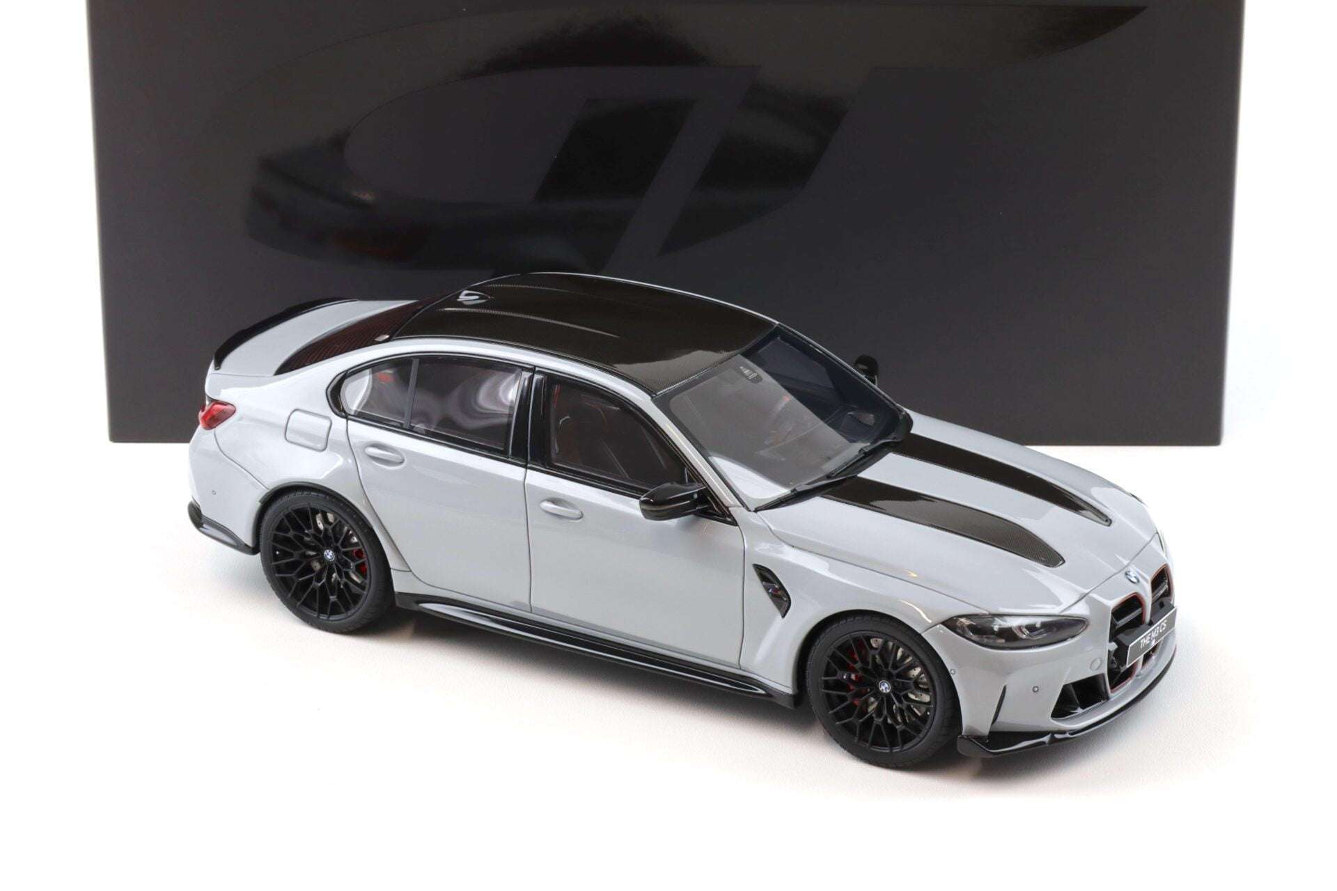 GT Spirit 2024 BMW G80 M3 CS M Brooklyn Grey Metallic 1:18 STM Diecast Default Title Default Title-