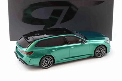 GT Spirit 2024 BMW G99 M5 Touring Wagon Isle of Man Green Metallic 1:18 Cartsfy Inc.