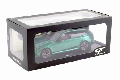 GT Spirit 2024 BMW G99 M5 Touring Wagon Isle of Man Green Metallic 1:18 Cartsfy Inc.