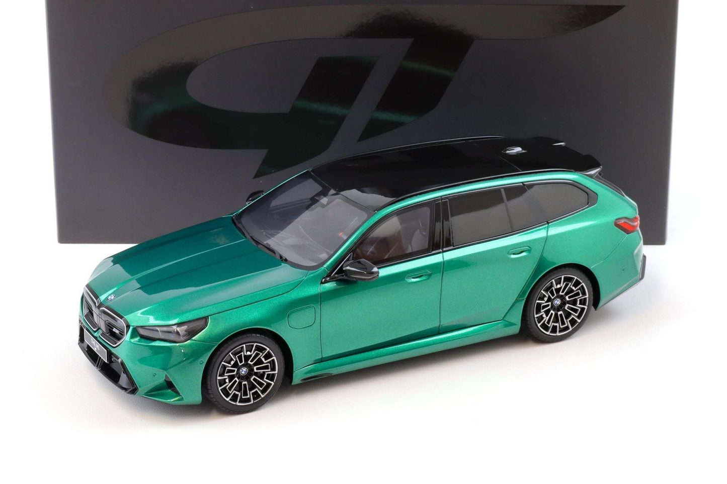 GT Spirit 2024 BMW G99 M5 Touring Wagon Isle of Man Green Metallic 1:18 Cartsfy Inc.