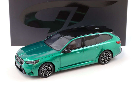 GT Spirit 2024 BMW G99 M5 Touring Wagon Isle of Man Green Metallic 1:18 Cartsfy Inc.