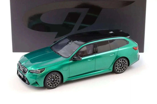GT Spirit 2024 BMW G99 M5 Touring Wagon Isle of Man Green Metallic 1:18 Cartsfy Inc.