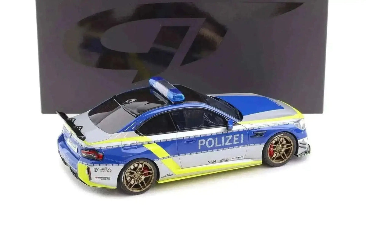 GT Spirit 2024 BMW M2 G87 AC Schnitzer AC52 Polizei Blue Silver 1:18 Cartsfy Inc.