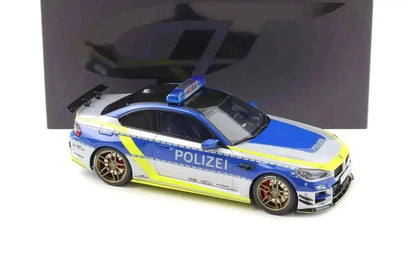GT Spirit 2024 BMW M2 G87 AC Schnitzer AC52 Polizei Blue Silver 1:18 Cartsfy Inc.