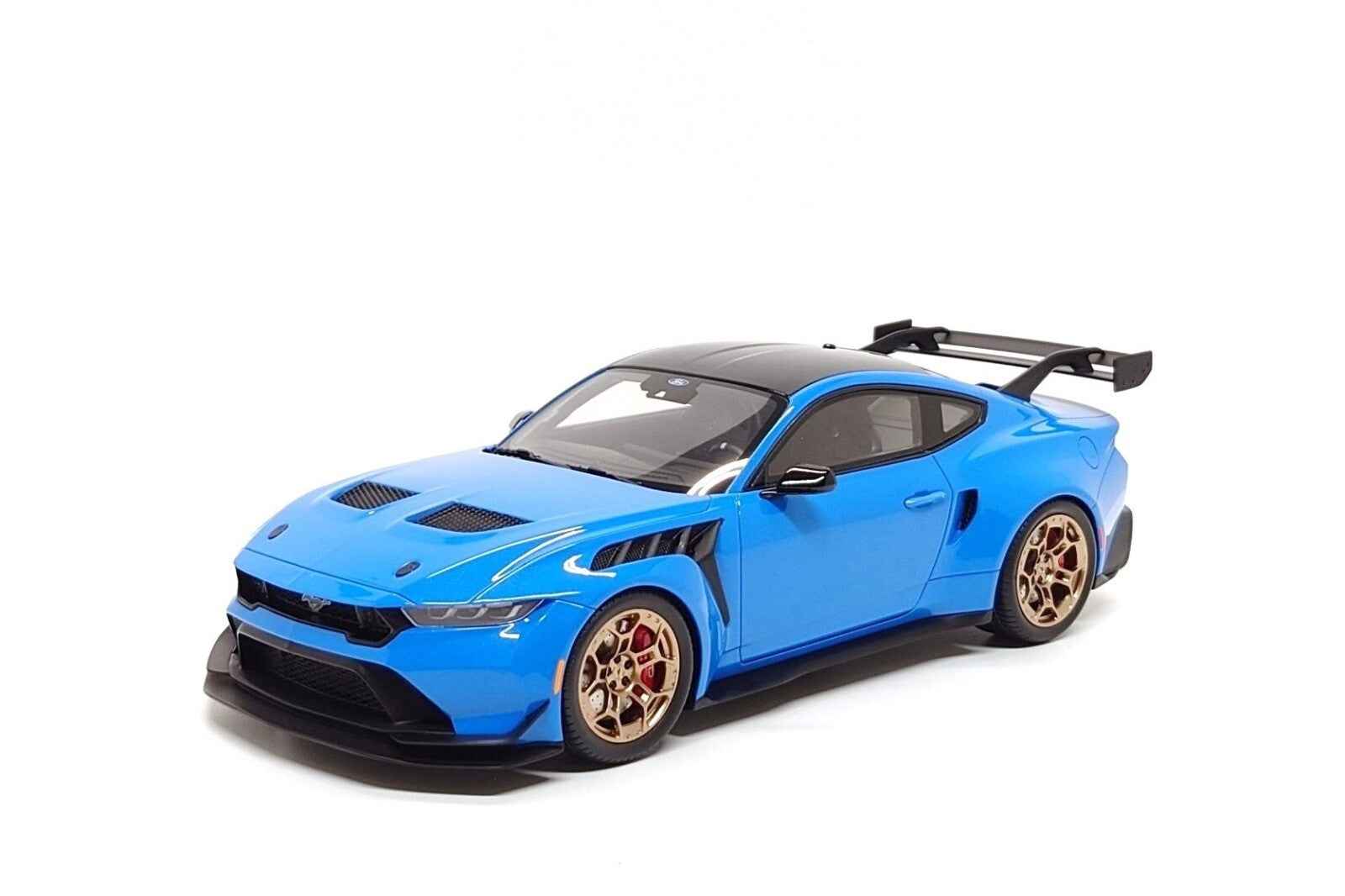 GT Spirit 2024 Ford Mustang GTD Coupe Grabber Blue 1:18 STM Diecast Default Title Default Title-