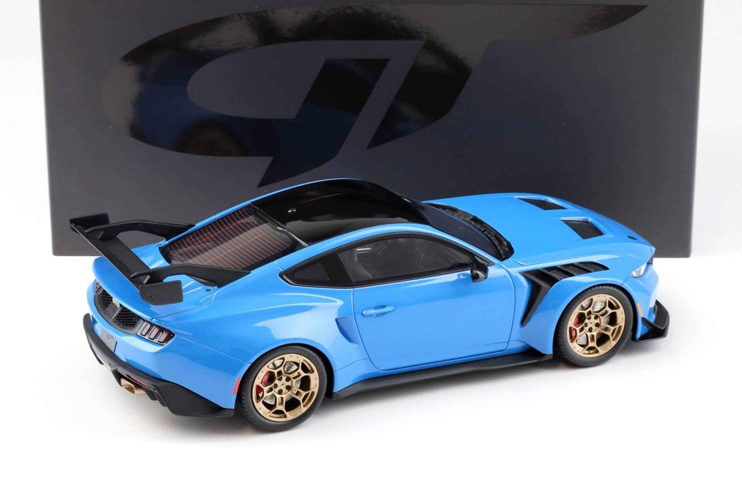 GT Spirit 2024 Ford Mustang GTD Coupe Grabber Blue 1:18 STM Diecast Default Title Default Title-