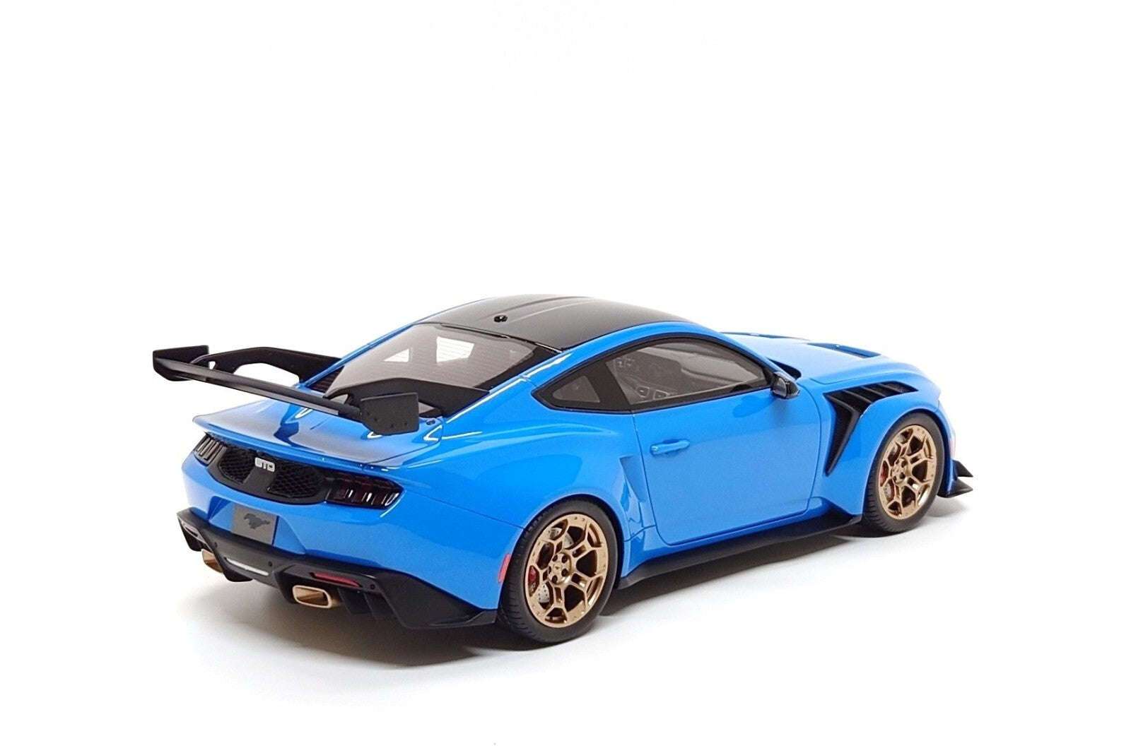 GT Spirit 2024 Ford Mustang GTD Coupe Grabber Blue 1:18 STM Diecast Default Title Default Title-