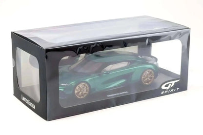 GT Spirit 2024 Koenigsegg Gemera Racing Green w/ Gold Wheels 1:18 Cartsfy Inc.