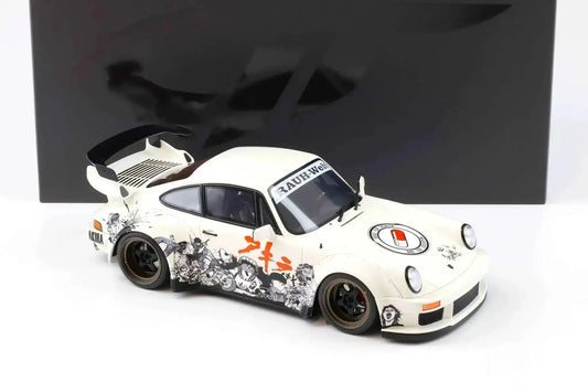 GT Spirit 2024 Porsche 911 964 RWB Akira Glacier White 1:18 STM Diecast Default Title Default Title-