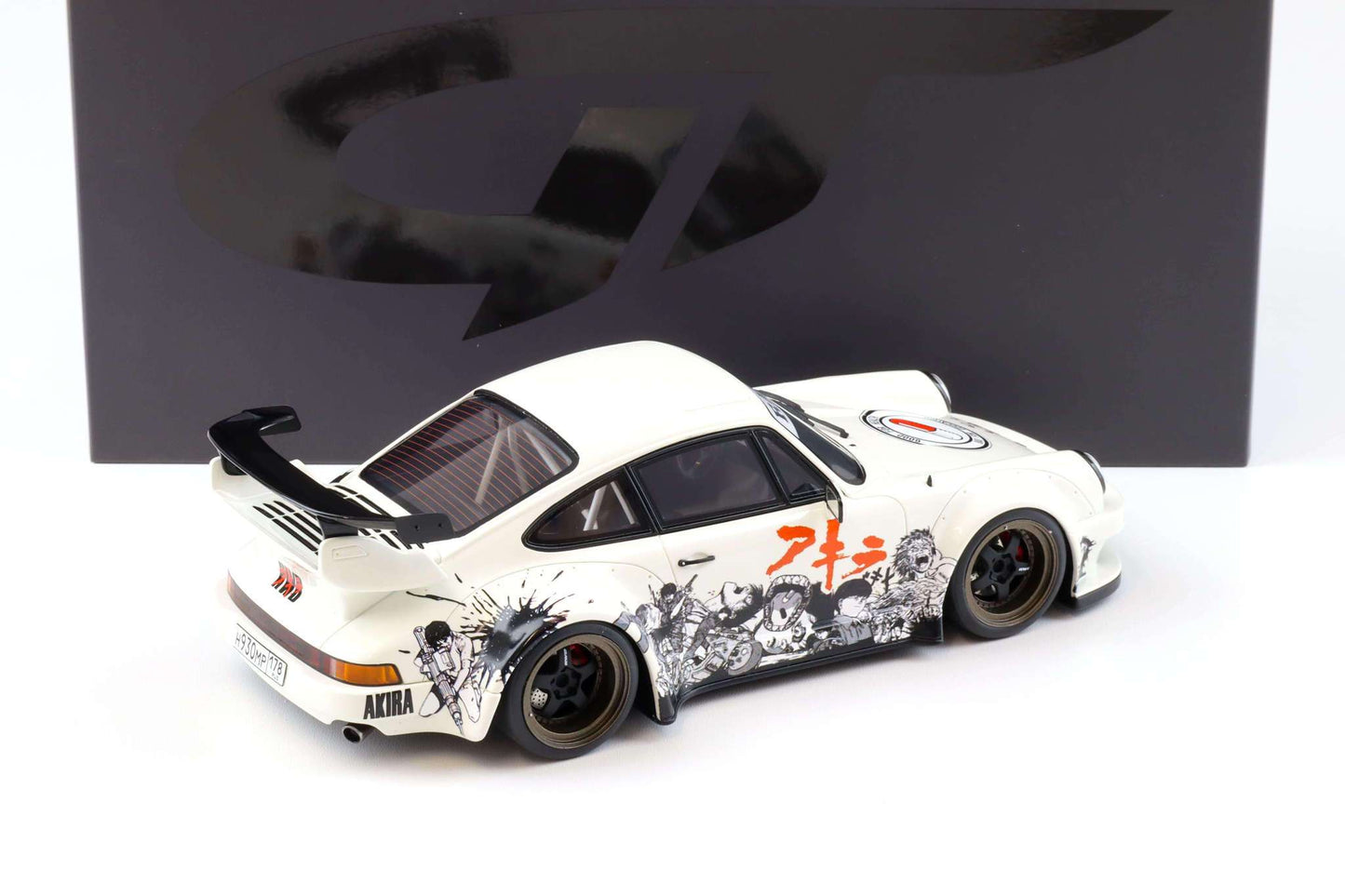 GT Spirit 2024 Porsche 911 964 RWB Akira Glacier White 1:18 Cartsfy Inc.