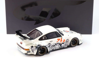 GT Spirit 2024 Porsche 911 964 RWB Akira Glacier White 1:18 Cartsfy Inc.