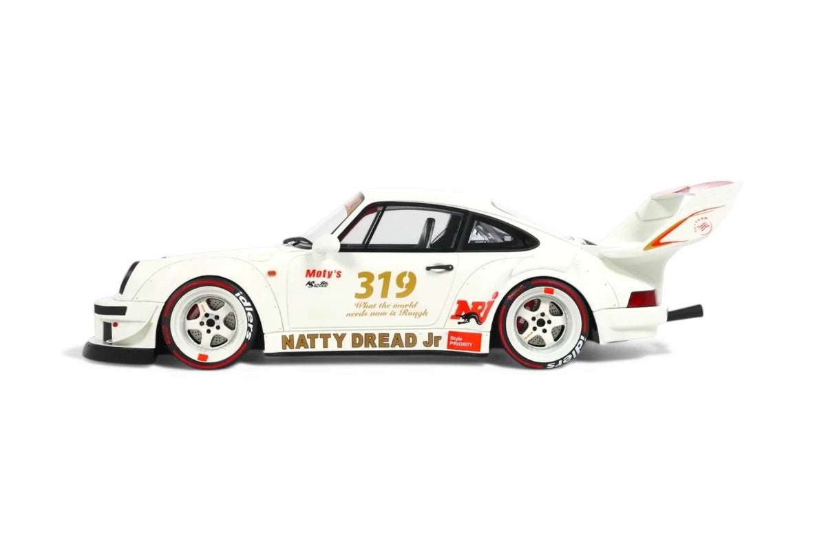 GT Spirit 2024 Porsche 911 964 RWB Natty Dread Jr White 1:18 STM Diecast Default Title Default Title-