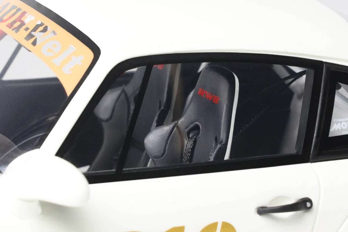 GT Spirit 2024 Porsche 911 964 RWB Natty Dread Jr White 1:18 STM Diecast Default Title Default Title-