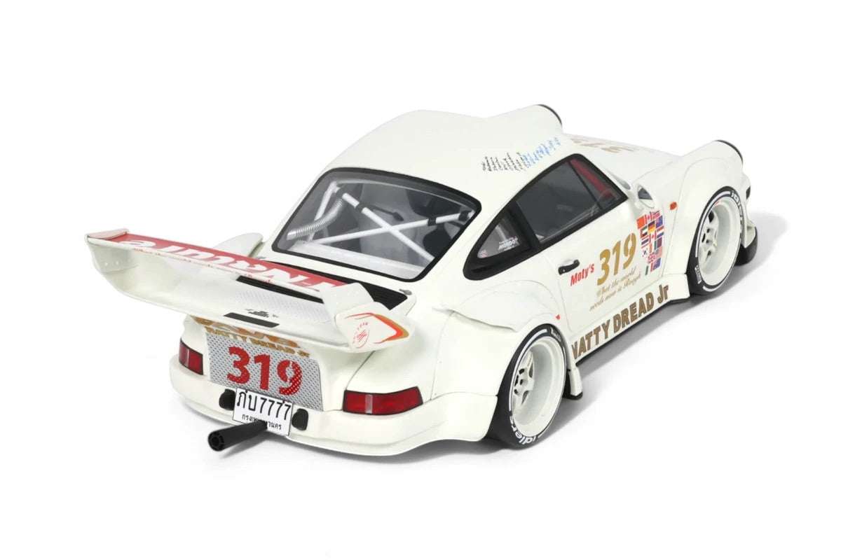 GT Spirit 2024 Porsche 911 964 RWB Natty Dread Jr White 1:18 STM Diecast Default Title Default Title-