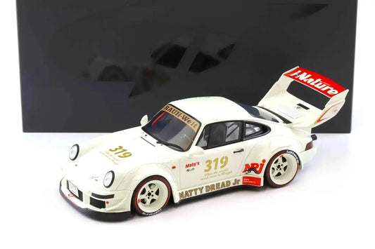 GT Spirit 2024 Porsche 911 964 RWB Natty Dread Jr White 1:18 STM Diecast Default Title Default Title-