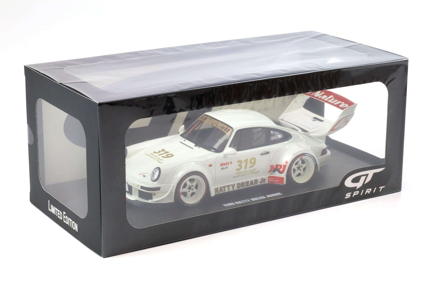 GT Spirit 2024 Porsche 911 964 RWB Natty Dread Jr White 1:18 STM Diecast Default Title Default Title-