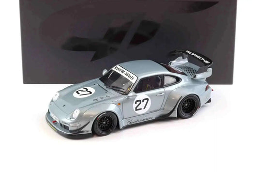 GT Spirit 2024 Porsche 911 993 RWB Yuiitsumuni Silver 1:18 Cartsfy Inc.