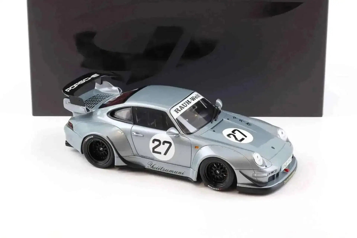 GT Spirit 2024 Porsche 911 993 RWB Yuiitsumuni Silver 1:18 Cartsfy Inc.