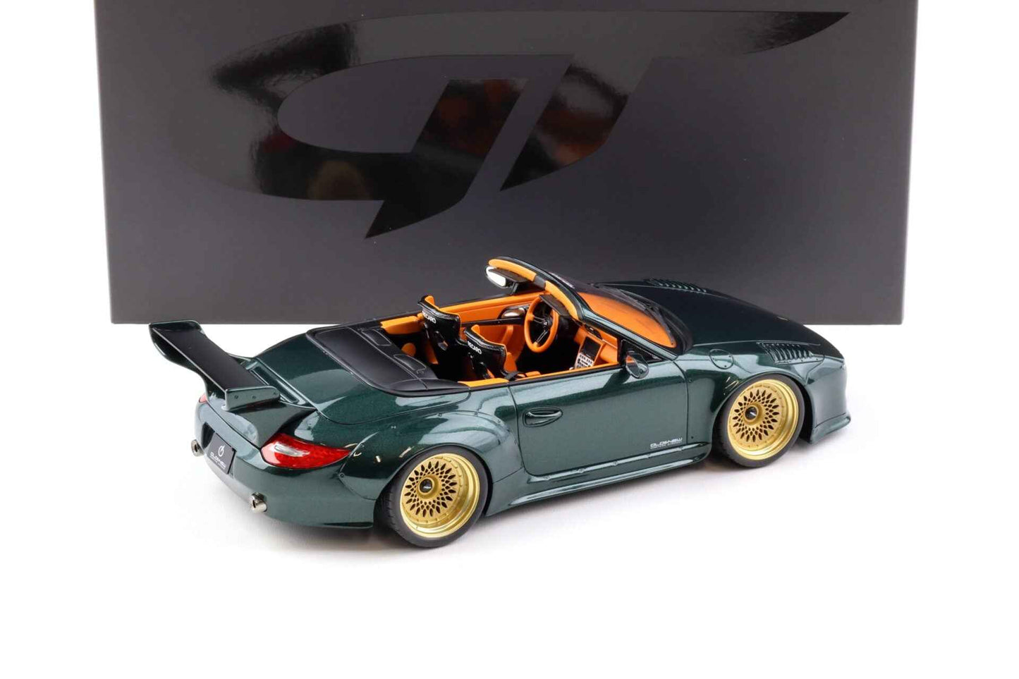 GT Spirit 2024 Porsche 911 997.2 Carbriolet Old & New Tokyo Auto Salon Dark Green Cartsfy Inc.